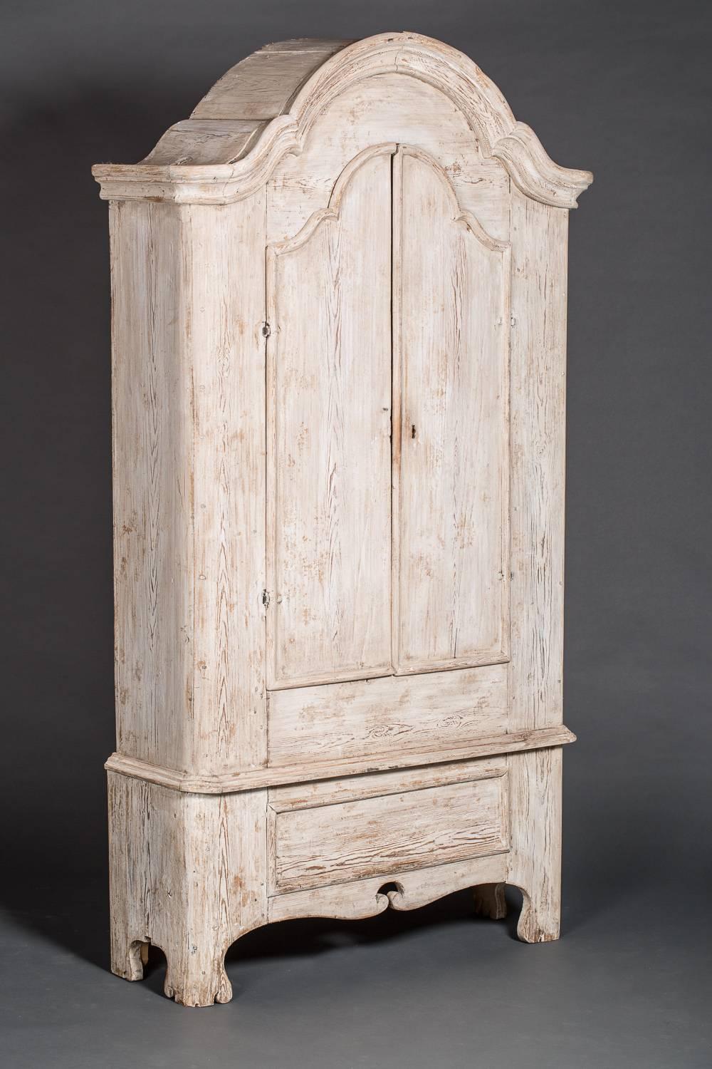 Rococo Jamtland cabinet from North Sweden.