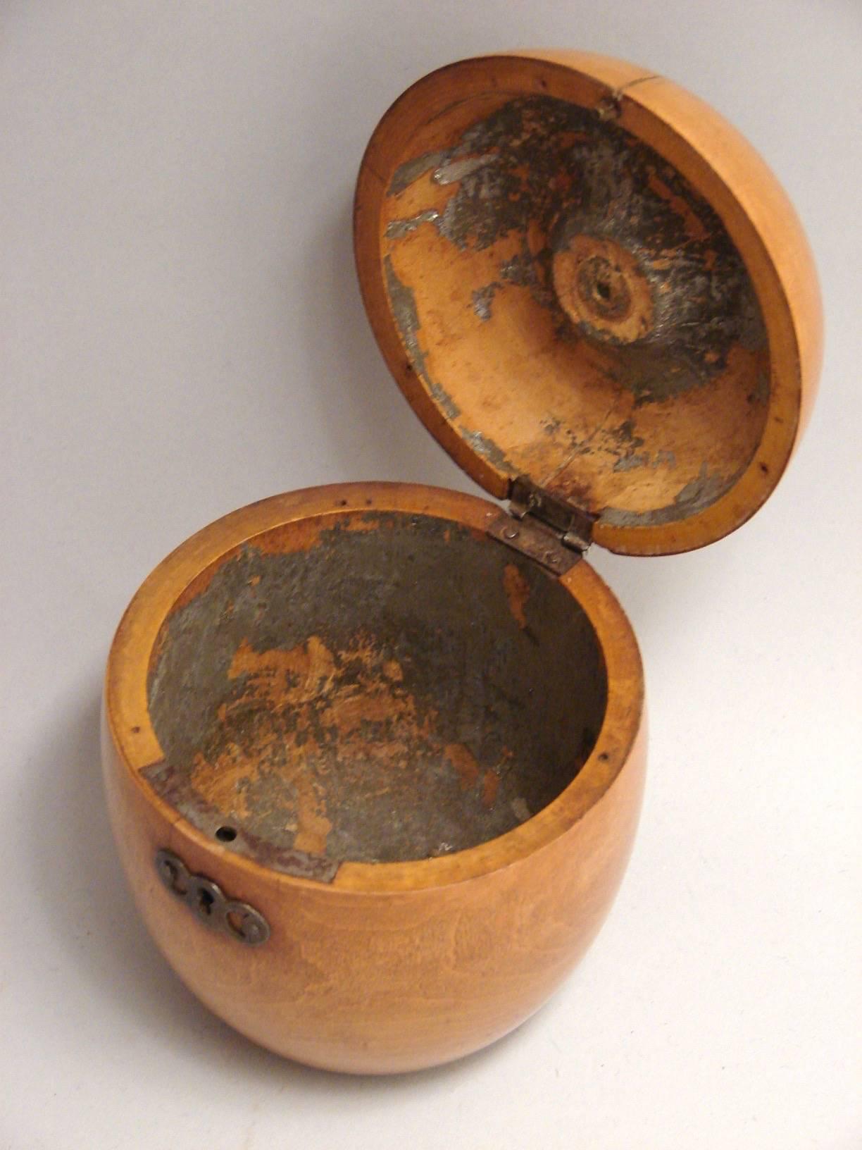 apple tea caddy