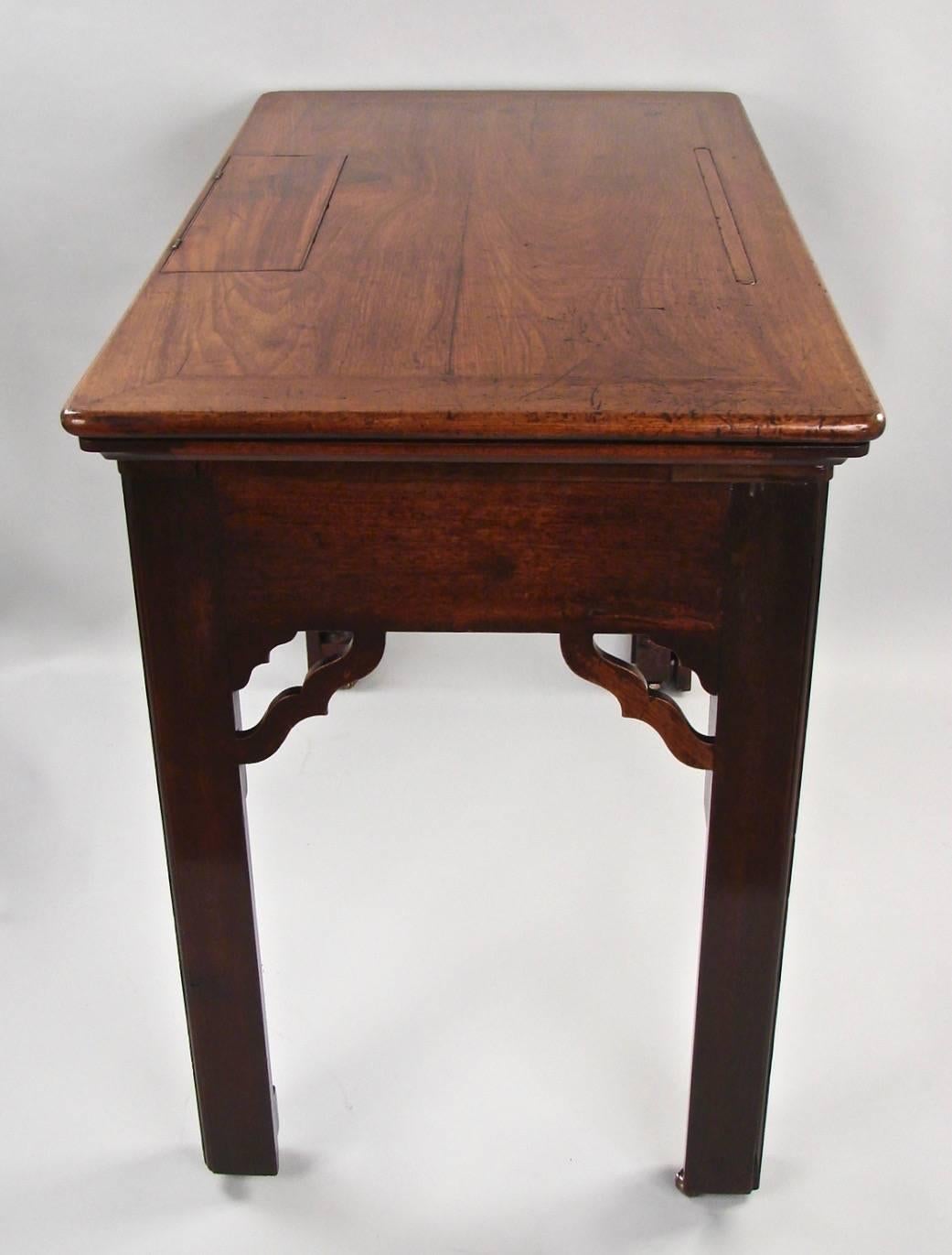 18th Century and Earlier Georgian Mahogany Adjustable Architect's Table