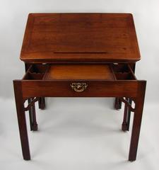 Georgian Mahogany Adjustable Architect's Table