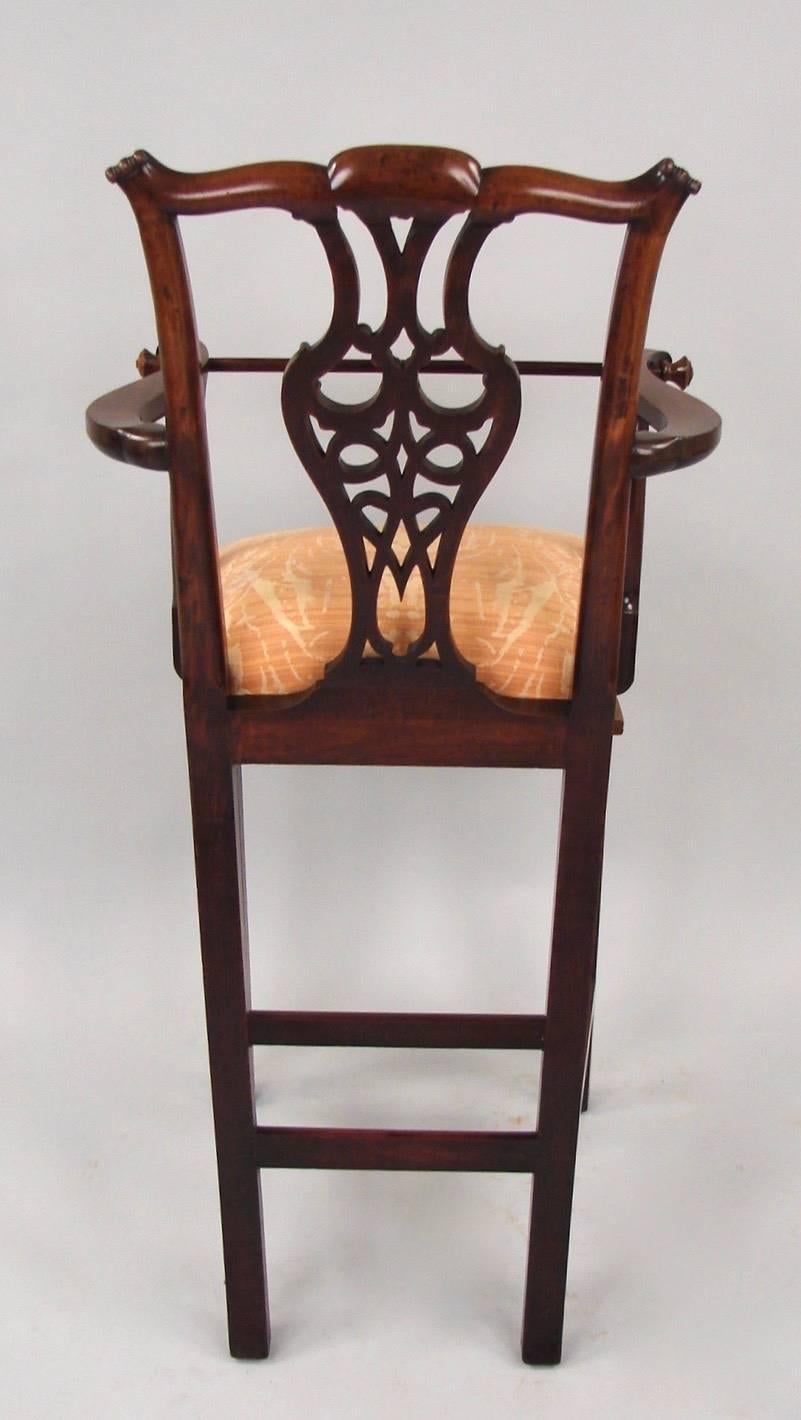 chippendale high chair