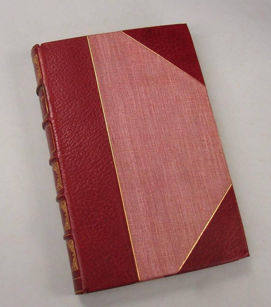 American Bibliophilist's Library Second Series Bound in Red Gilt-Tooled Leather