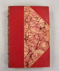 Grolier Society Ensemble relié en cuir rouge Days of the Dandies 15 Volumes