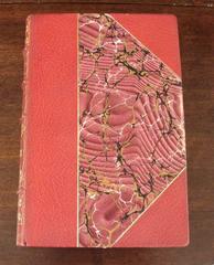 Grolier Society Red Leather-Bound Set Beaux and Belles of England