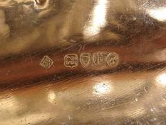 Sterling Silver Salver Hallmarked London by Martin Hall and Company, 1881