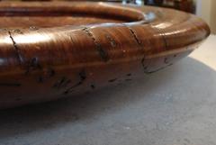 Wooden Turned Charger of Large Size by Jack Williams