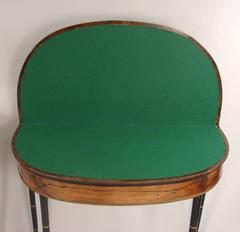 Elegant and Stylish Pair of Regency Rosewood Games Tables