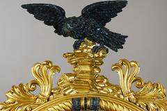 Regency Style Bull's Eye Mirror of Large-Scale