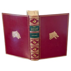 Full Gilt-tooled Calf Edition of Kipling's Jungle Book Bound by Bayntun Riviere