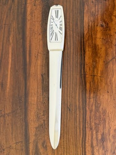 Limited Edition Millenium Cartier Letter Opener with Clock, No. 0207/2000