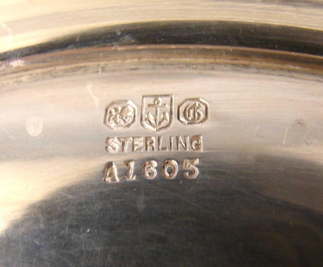 Impressive Pair of Gorham Sterling Silver Five-Light Candelabra 3