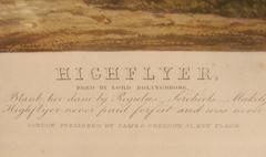 Group of Four Colored Engravings of Sheldon's Celebrated Racing Sires