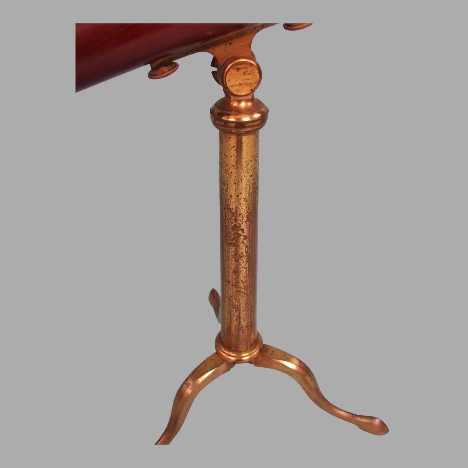 Fine George III Mahogany and Brass Telescope by Dollond of London In Good Condition In San Francisco, CA