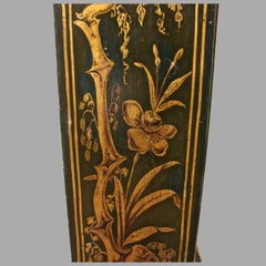 Fine George I Green Japanned Tall Case Clock with Mirrored Door by William King