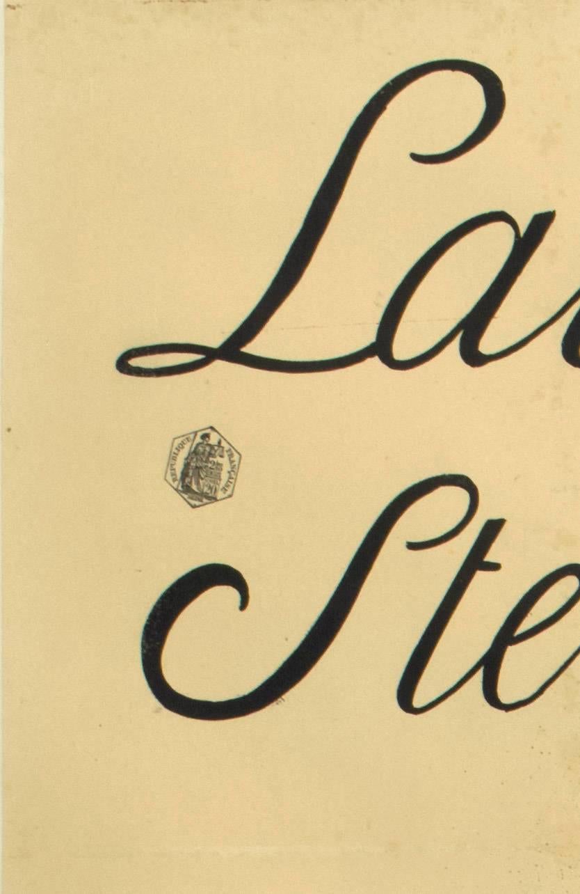 lait pur sterilise poster