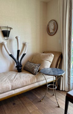 Custom leopard print lumbar throw pillow