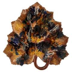 Majolica Plate owned by fashion legends Geraldine Stutz, then André Leon Talley