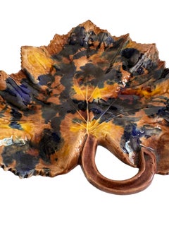 Majolica Plate owned by fashion legends Geraldine Stutz, then André Leon Talley