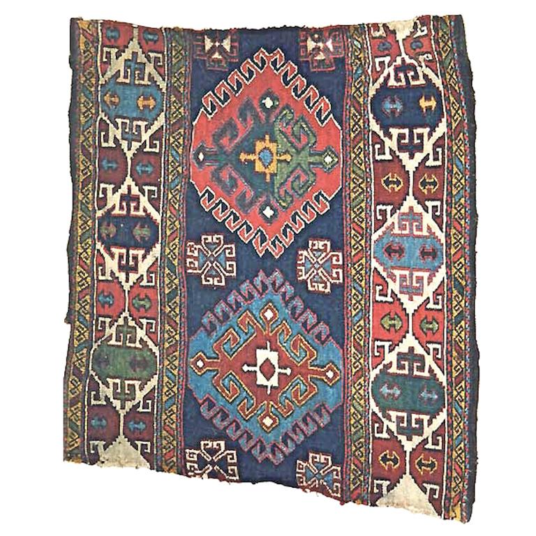 Antique Persian Shahsevan Mafrash Panel, 19th Century