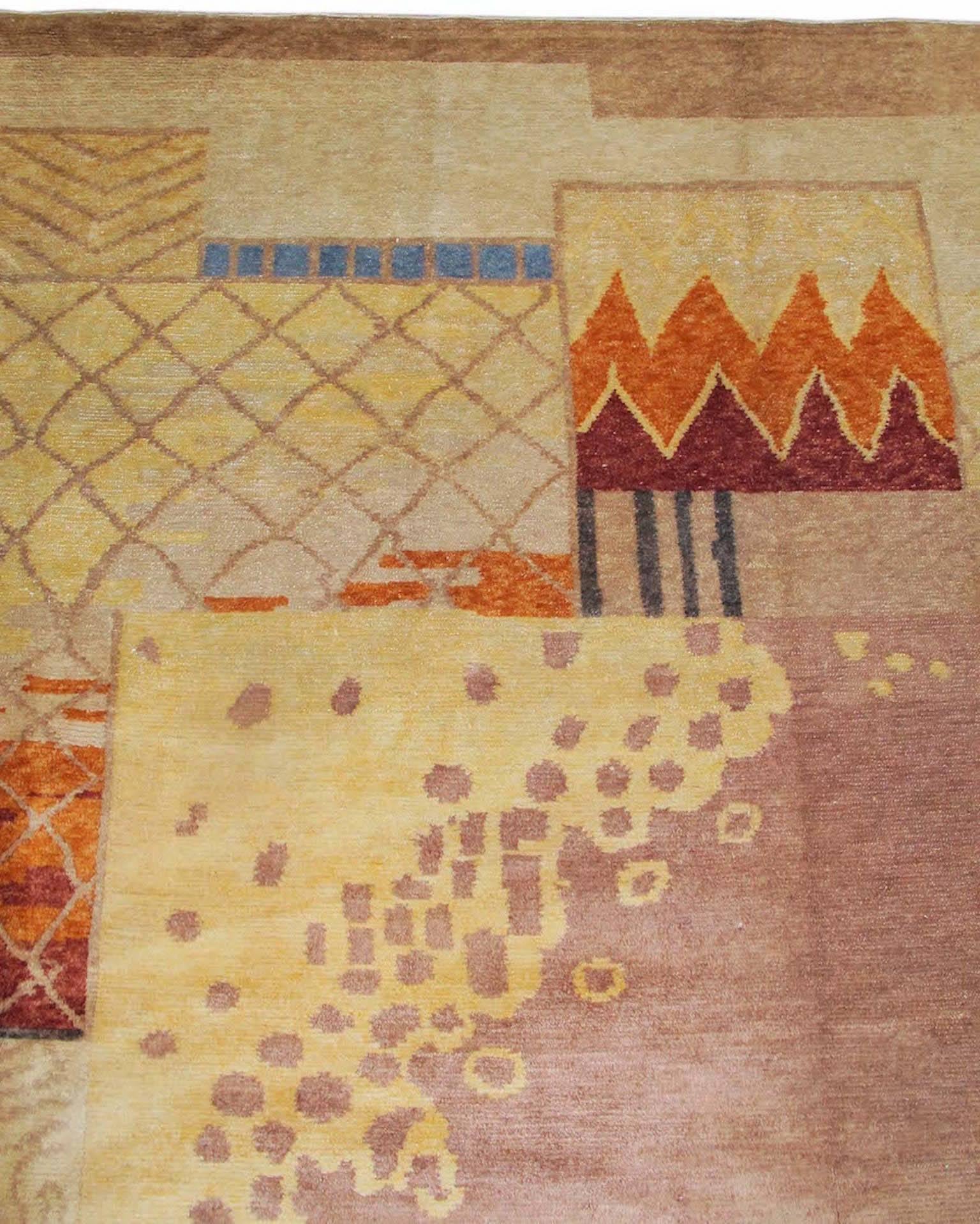 modern vintage rug