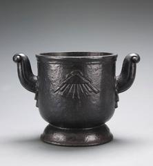 Carl Elmberg for Näfveqvarn Bruk, Pair of Swedish Painted Iron Jardinieres Urns