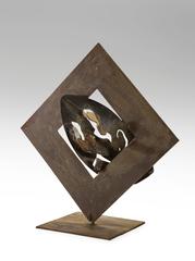 Dominique Maltier, Iron Heart Sculpture