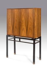 Jørgen Berg for Illums Bolighus, Rare Danish Rosewood Cabinet on Stand