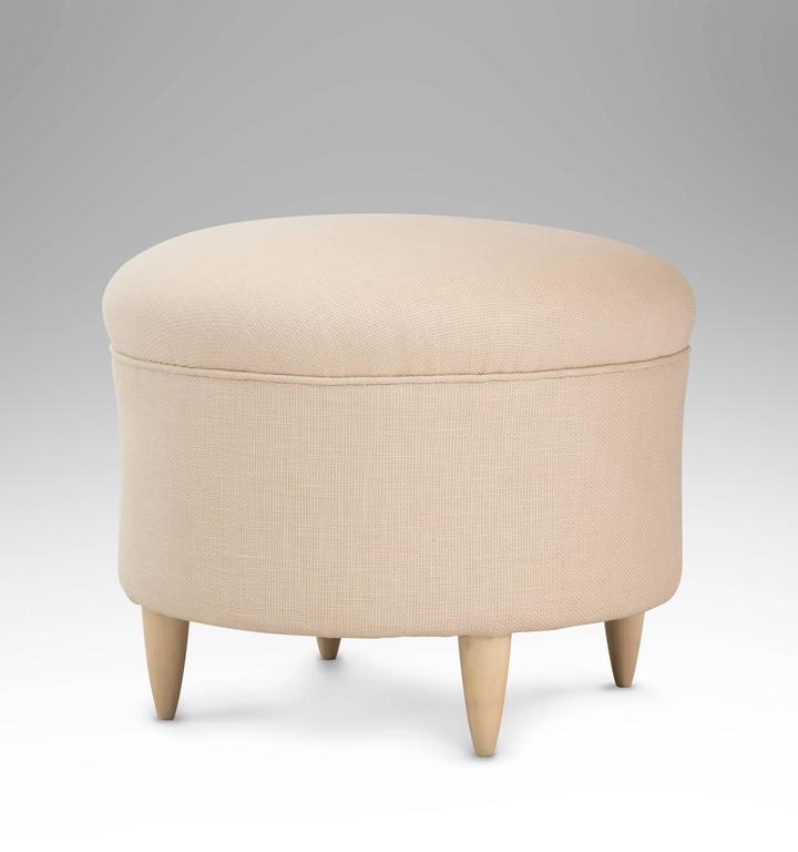 Guglielmo Ulrich, Attributed, Pair of Glazed Slipper Chairs and