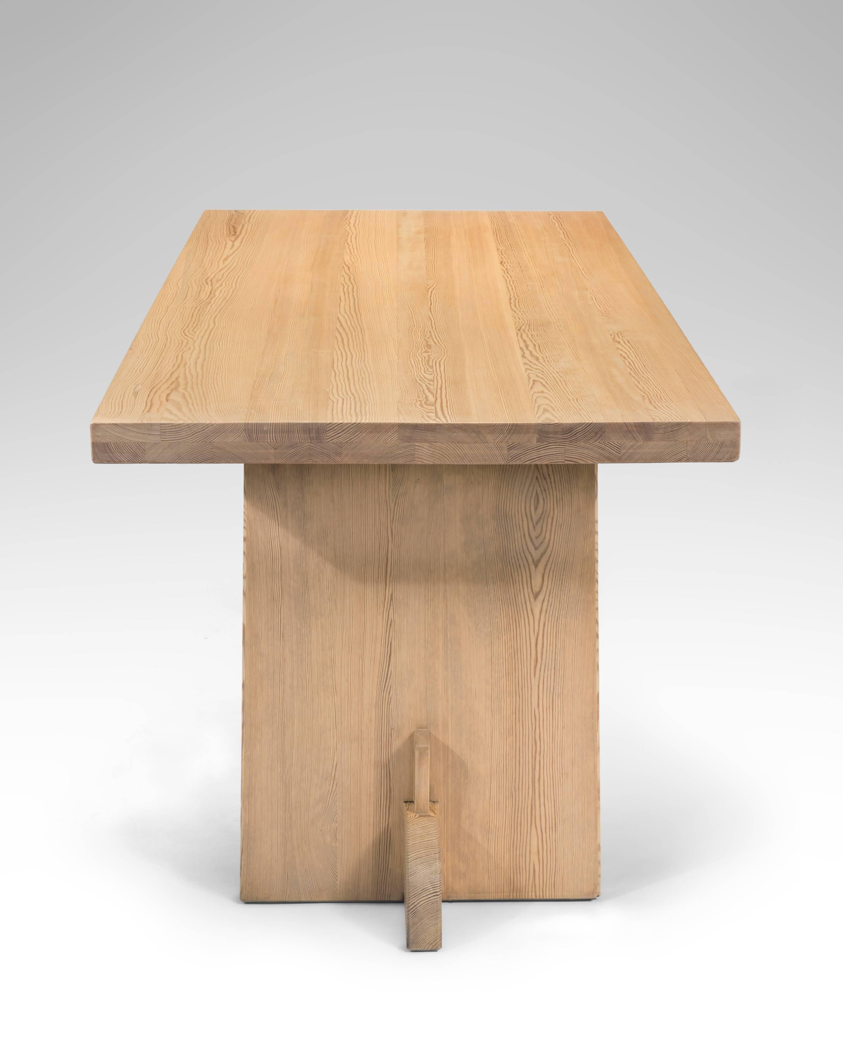 20th Century Axel-Einar Hjorth for Nordiska Kompaniet Swedish Modernist Pine Lovö Table
