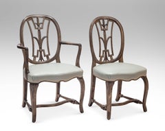 Axel-Einar Hjorth Set of Six Swedish Grace Chairs