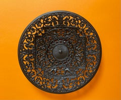 Piastra da parete in ghisa artistica, design di K.F. Schinkel, “Berlin Iron” di Buderus