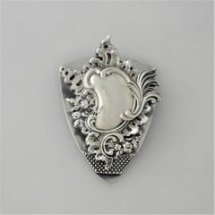 George Shiebler Sterling Silver Scroll Document Clip