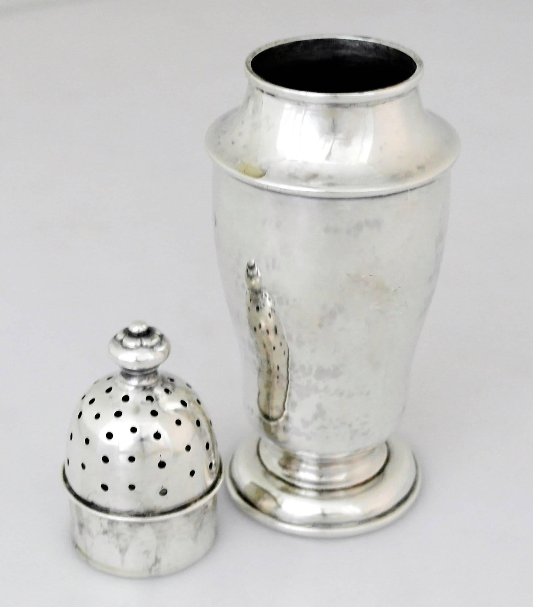 James Woolley Boston Arts & Crafts Sterling Silver Sugar Caster For Sale 2