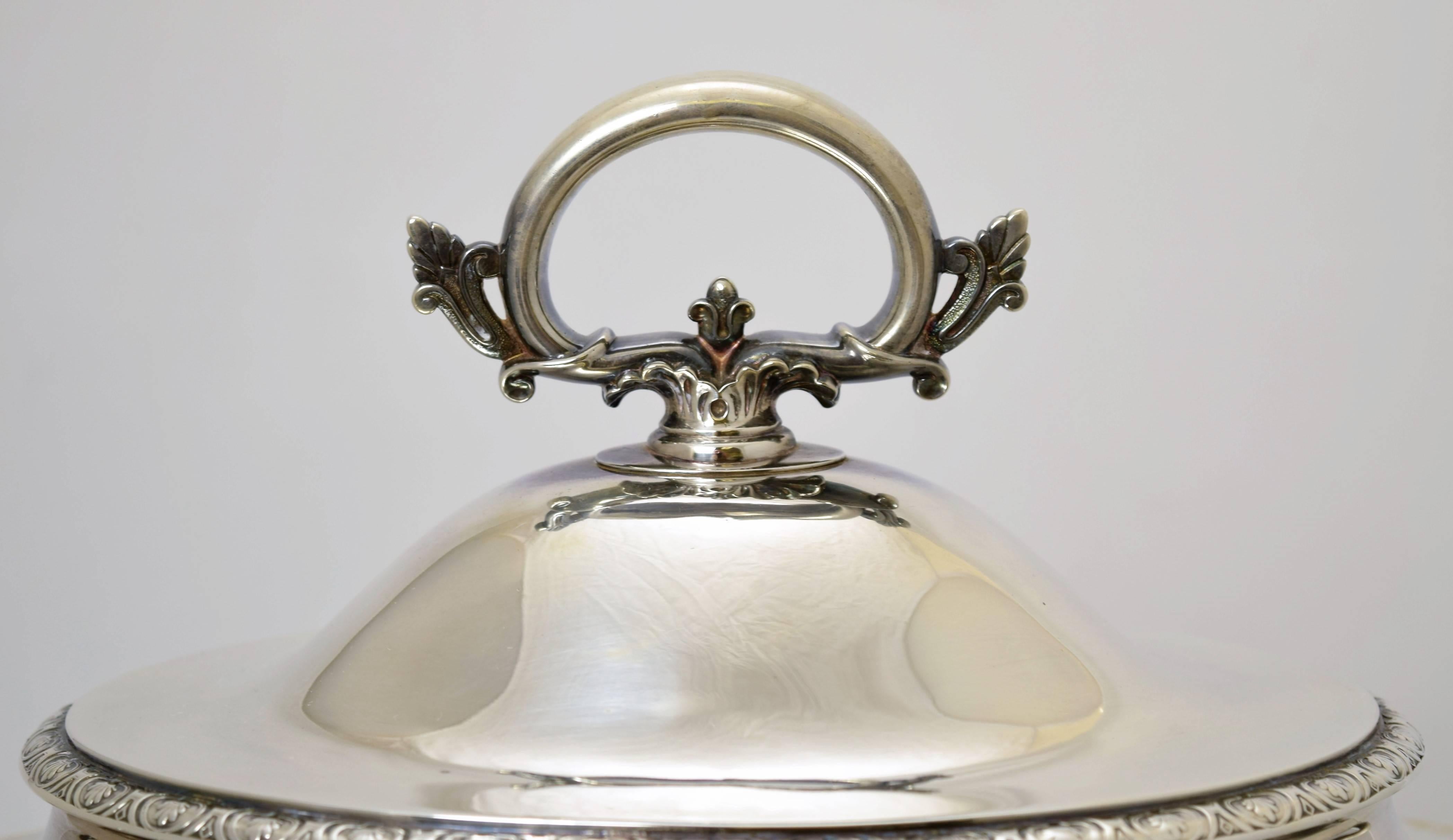 Tiffany & Co. Large Sterling Silver Tureen, circa 1875 In Excellent Condition In New York, NY