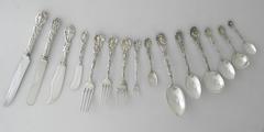 SUPERB RARE HUGE Gorham Sterling Silver Versailles Flatware Set 1888 187 pcs