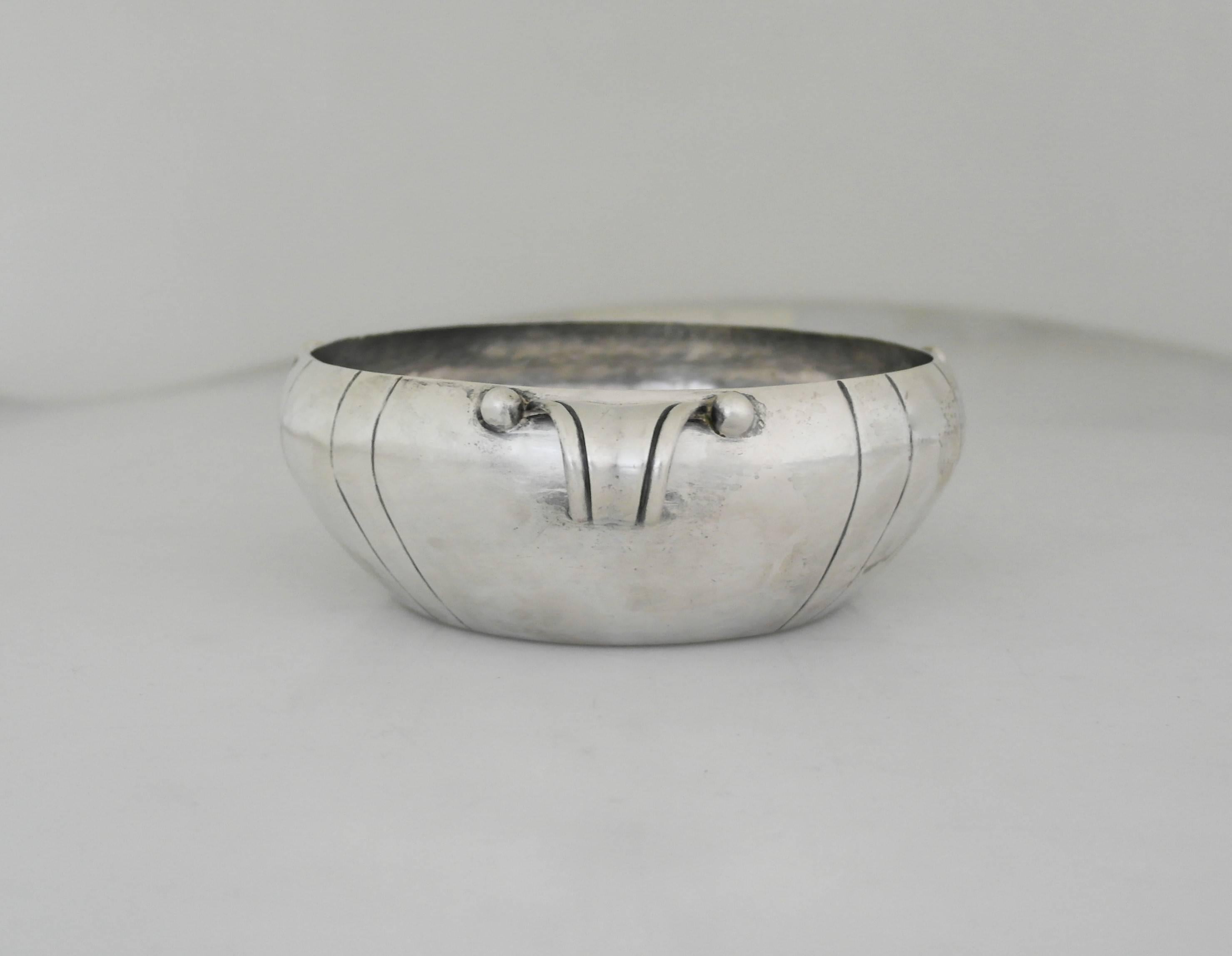 William Spratling Hand-Wrought Sterling Silver Bowl 1