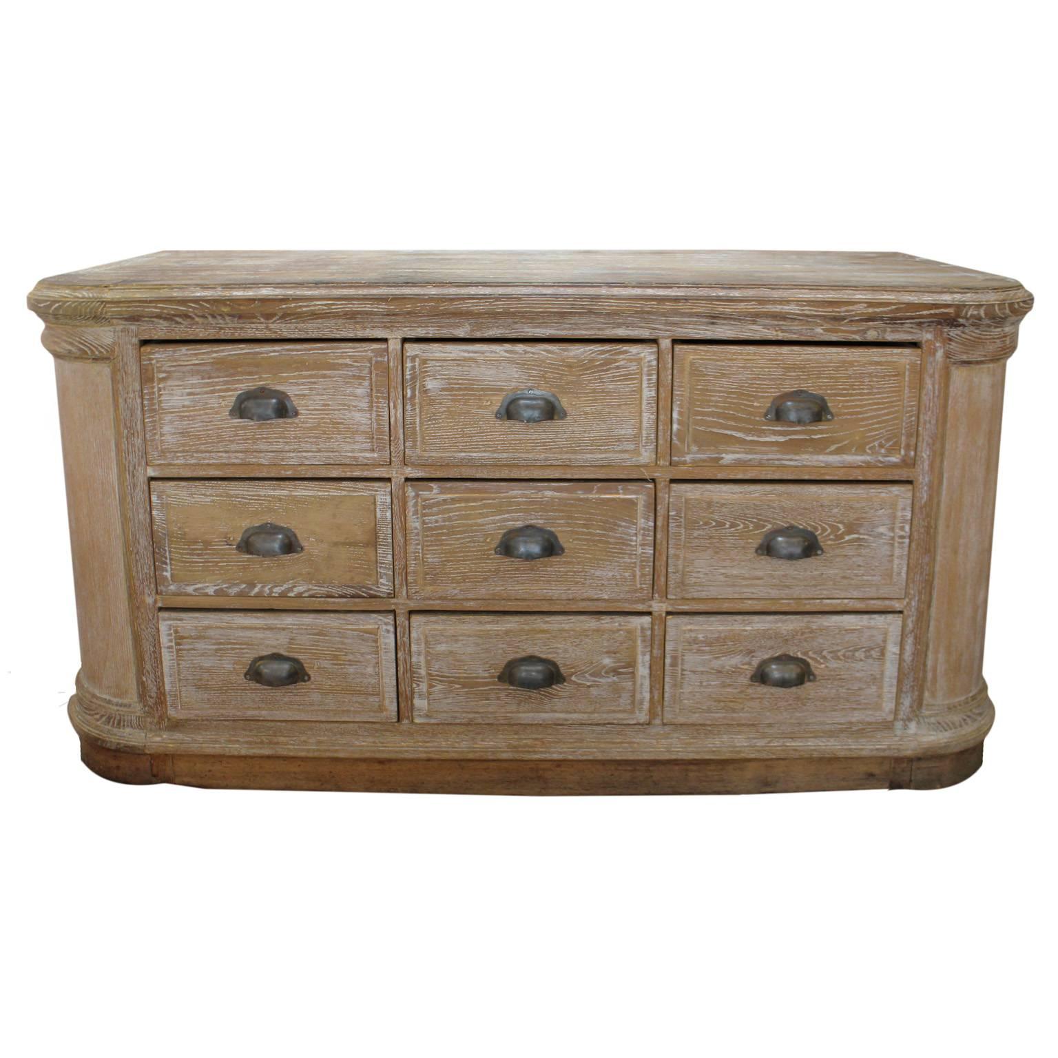 Oak Chest of Drawers For Sale