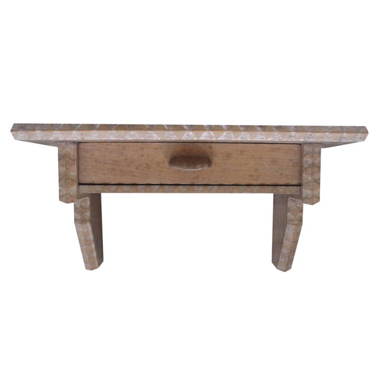 Nakashima Live Edge Floating Wall Shelf at 1stdibs