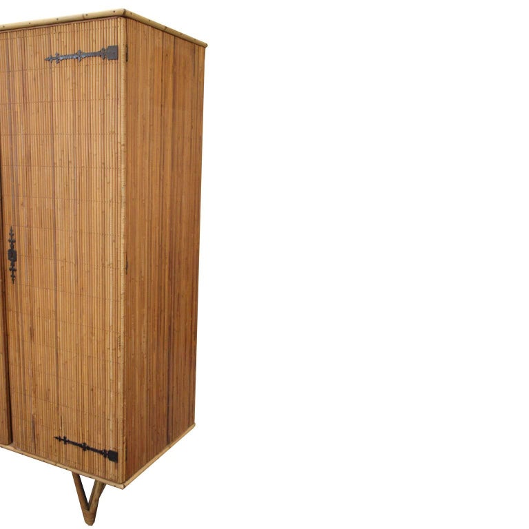 Rattan Wardrobe At 1stdibs
