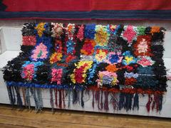 Moroccan "Boucherouite" Rug