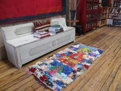Moroccan "Boucherouite" Rug