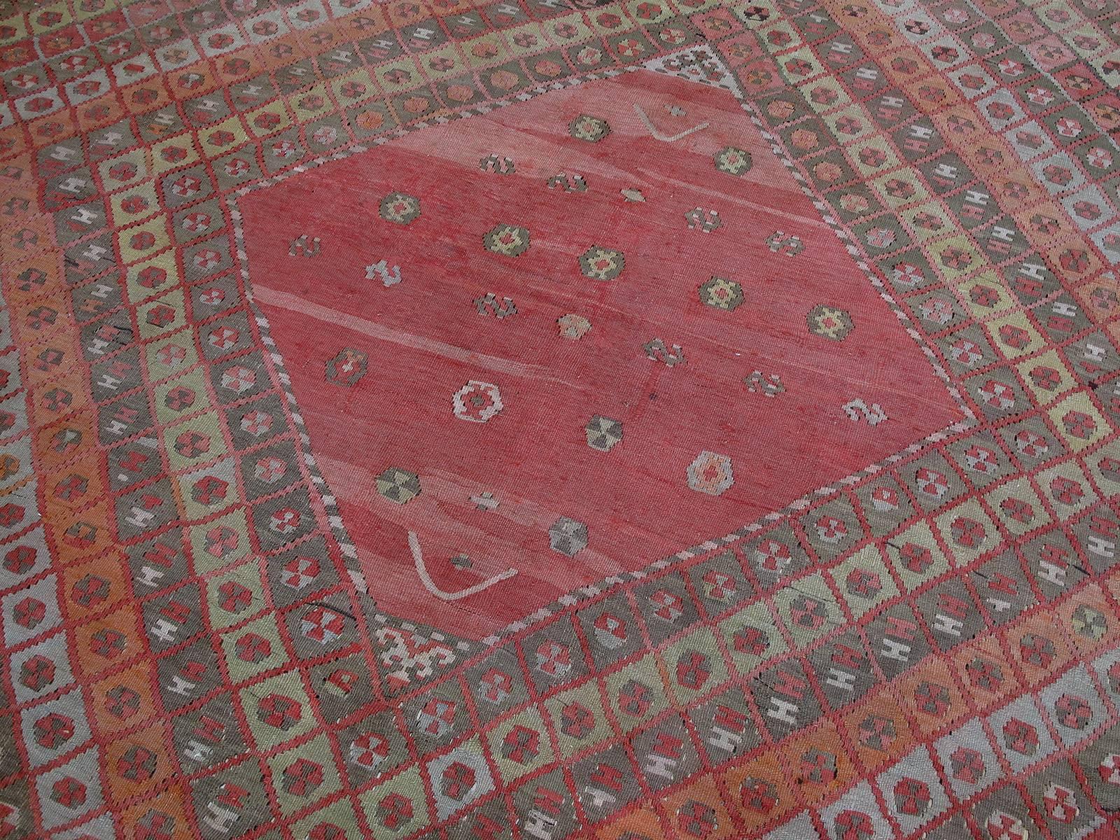 Very Large Antique Sharkisla Kilim In Good Condition In New York, NY