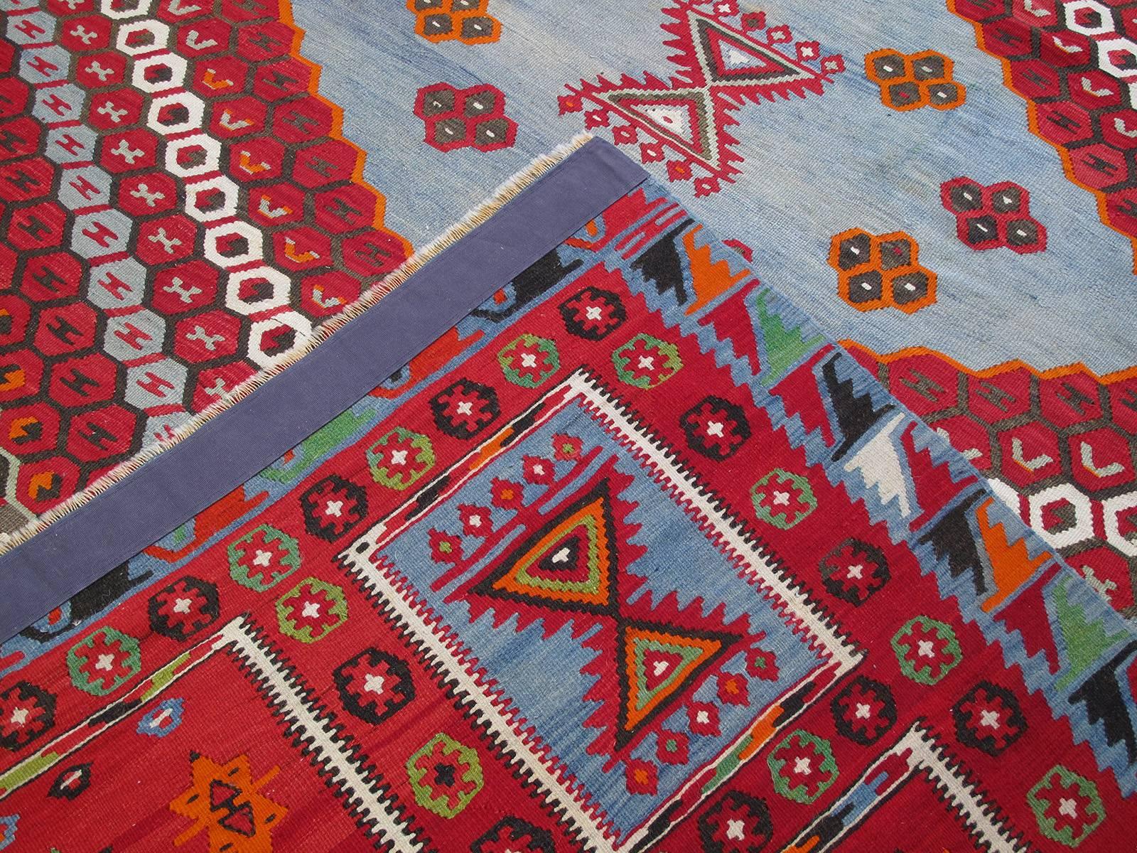 Superb Antique Sharkisla Kilim Rug 3