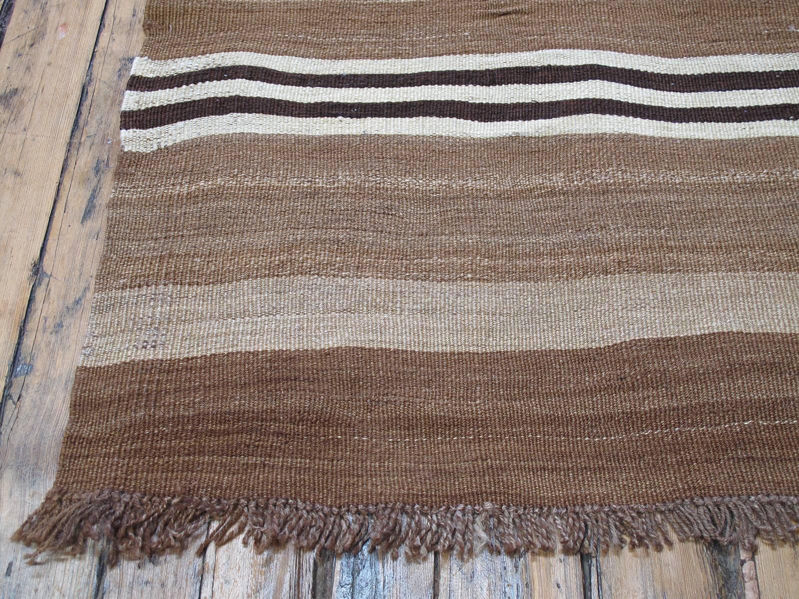 Kleiner Urfa-Kilim-Teppich (Wolle) im Angebot