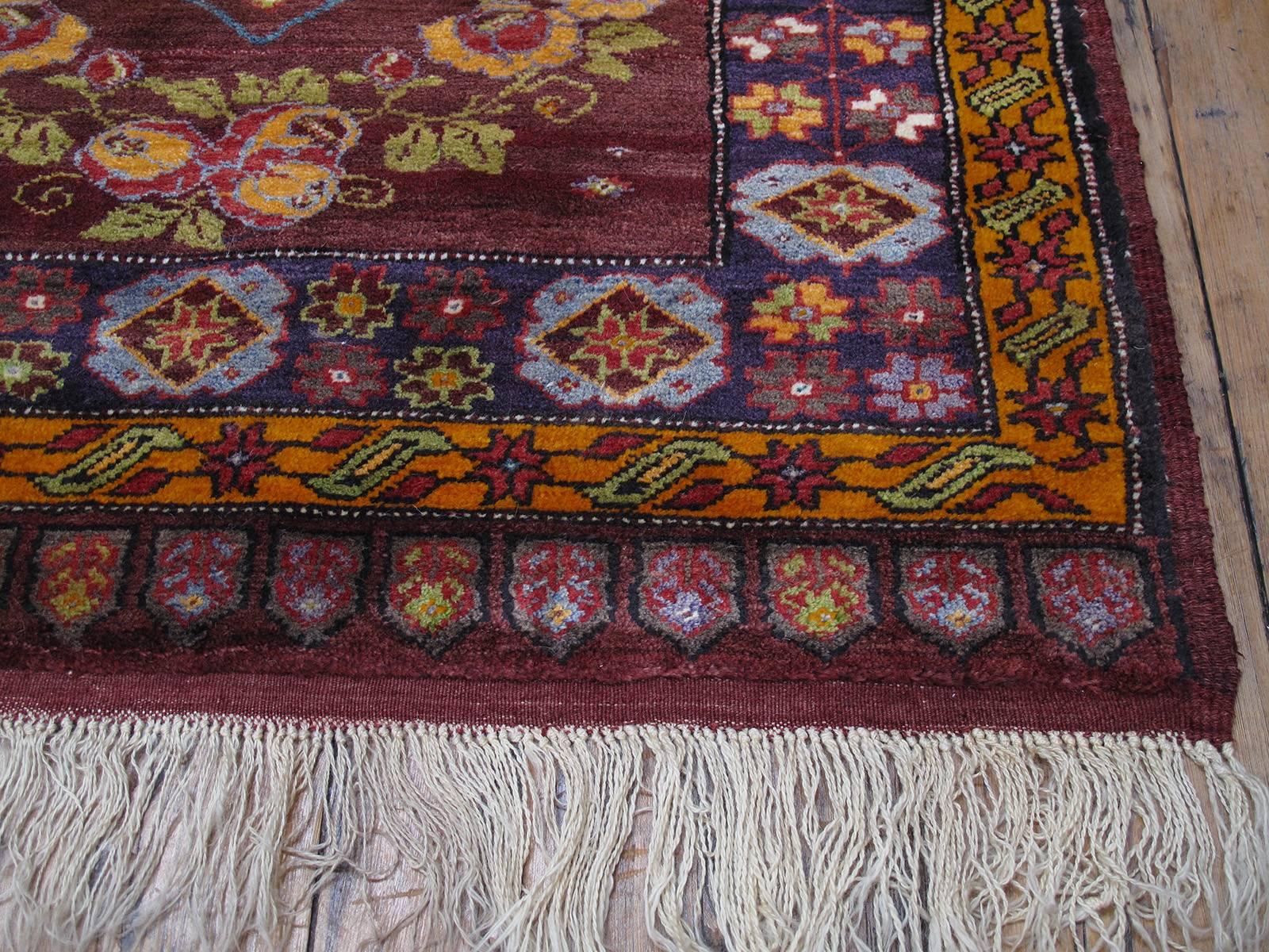 Wool Konya Village Rug For Sale