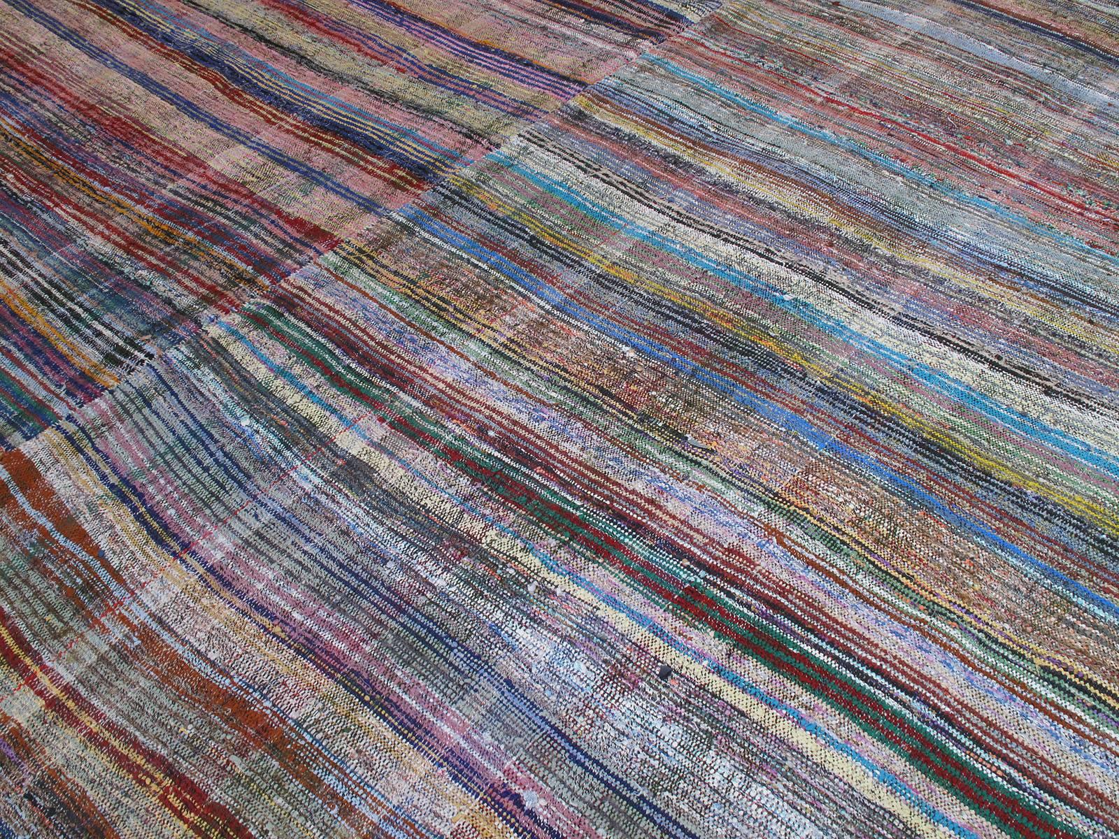 Hand-Woven Large Pala Kilim