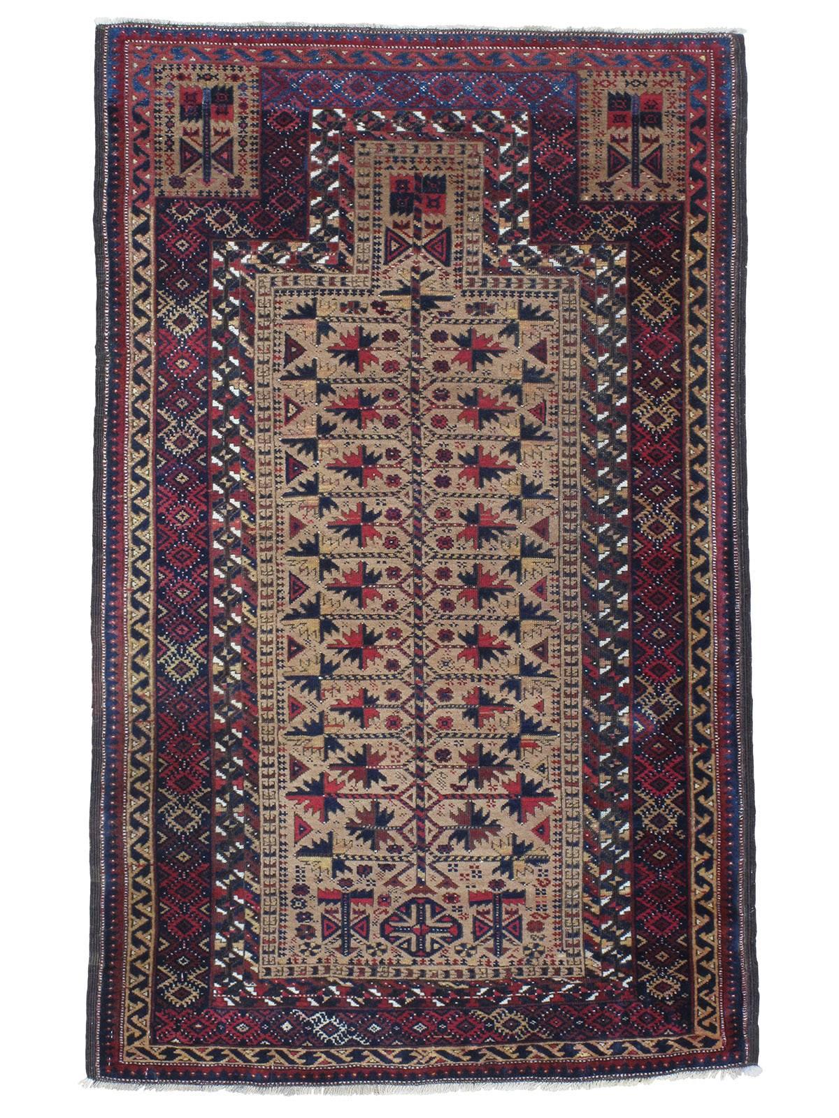 Antique Baluch "Tree-of-Life" Rug 'DK-103-107' For Sale