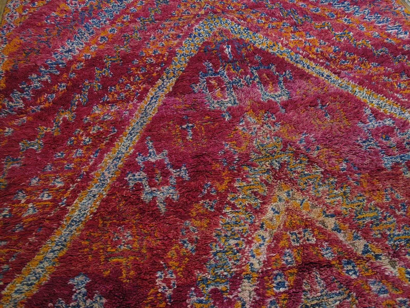 Tribal Beni Mguild Moroccan Berber Carpet