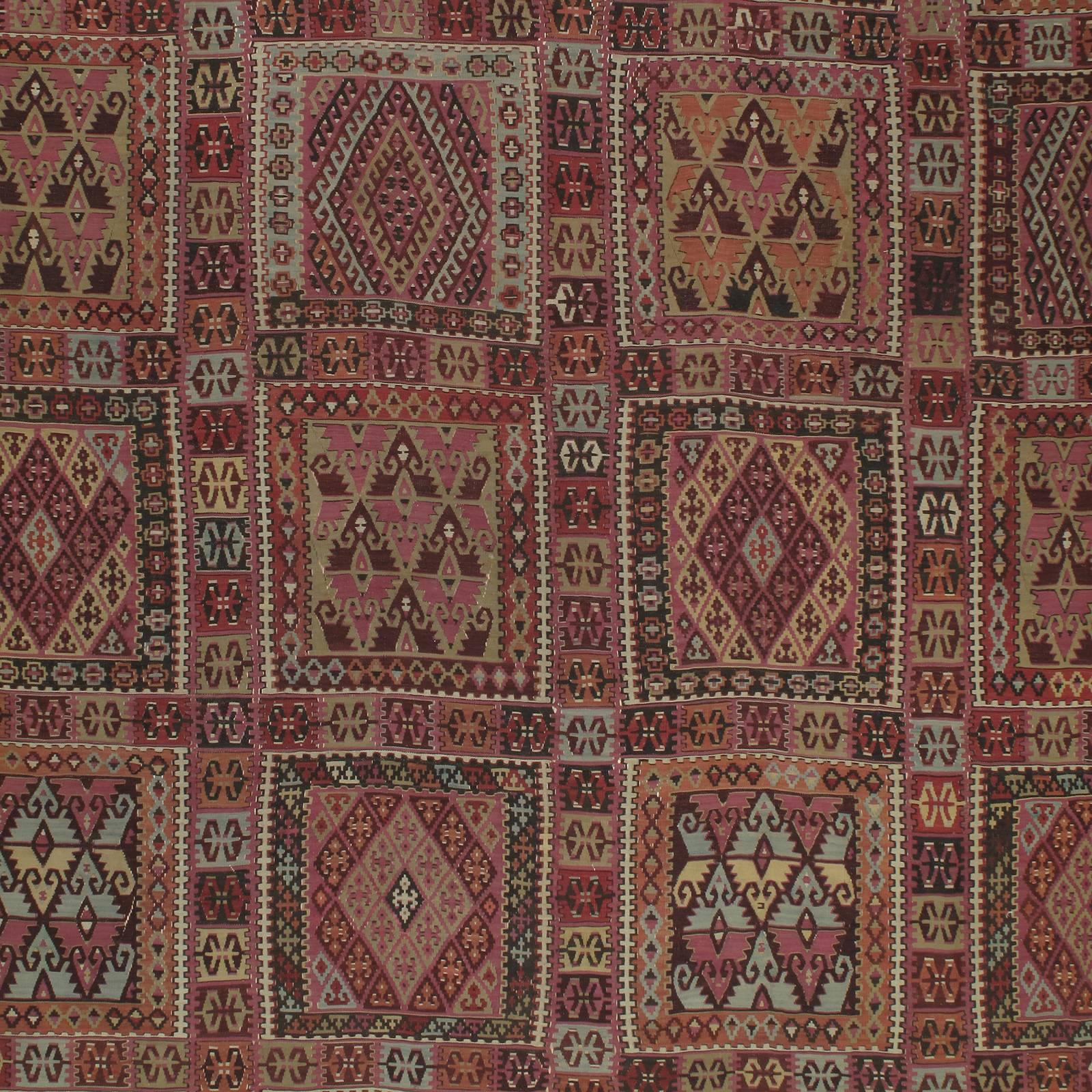 Turkish Superb Antique East Anatolian Kilim Rug For Sale