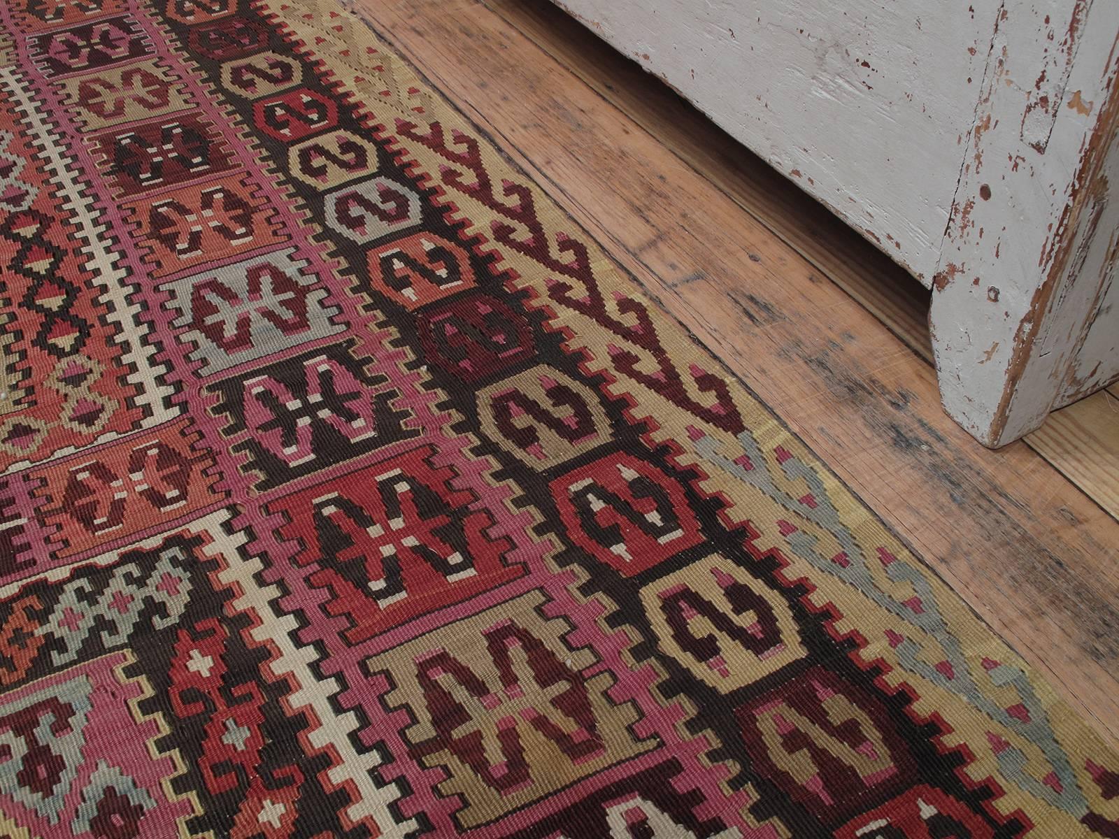 Superb Antique East Anatolian Kilim Rug For Sale 2